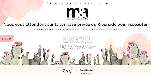 Hauptbild für YPMA Cocktail: M&A Club Jeunes Professionnels 28 mai / May 28, 2024