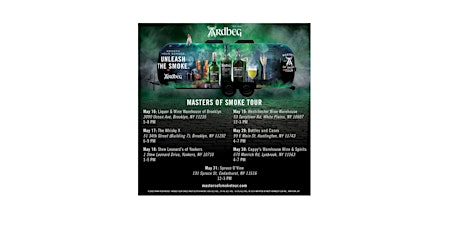 Ardbeg Masters of Smoke Tour Comes to White Plains, New York