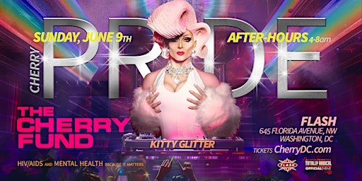 Imagem principal do evento Official Capital Pride After Hours, presented by Cherry, Flashy, and Flash
