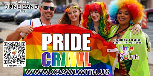 Primaire afbeelding van The Official Pride Bar Crawl - Charlotte - 7th Annual