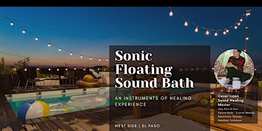 Imagem principal do evento Sonic Floating Sound Bath
