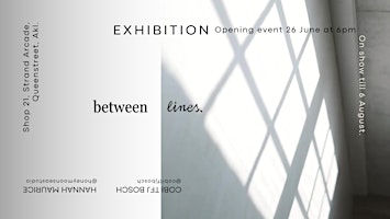 Between Lines. Exhibition primary image