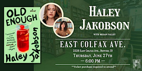 Haley Jakobson with Megan Falley Live at Tattered Cover Colfax
