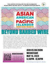 AAPI Heritage Month / Free screening of "Beyond Barbed Wire"