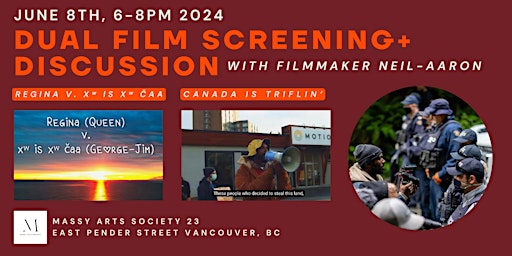 Dual Film Screening & Discussion with Filmmaker Neil-Aaron