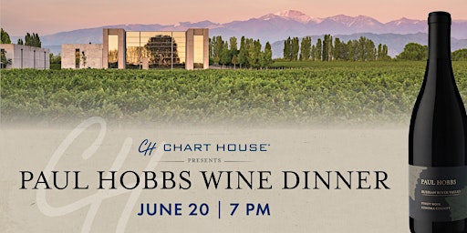 Chart House + Paul Hobbs Winery - Melbourne primary image