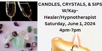 Primaire afbeelding van Candles, Crystals & Sips