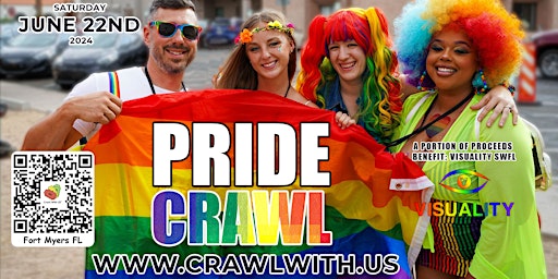 Primaire afbeelding van The Official Pride Bar Crawl - Fort Myers - 7th Annual