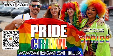 The Official Pride Bar Crawl - Greenville - 7th Annual