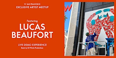 Imagem principal do evento Artist Meetup with Lucas Beaufort