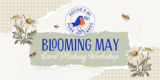Primaire afbeelding van Blooming May Card Making Workshop - FIRST SESSION
