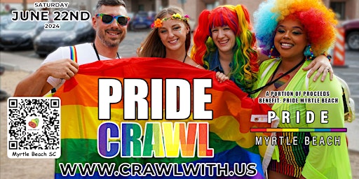 Primaire afbeelding van The Official Pride Bar Crawl - Myrtle Beach - 7th Annual
