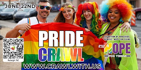 The Official Pride Bar Crawl - Raleigh - 7th Annual