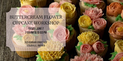 Imagen principal de Girls’ Night Out - Buttercream Flower Decorating Workshop