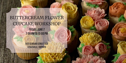 Hauptbild für Girls’ Night Out - Buttercream Flower Decorating Workshop