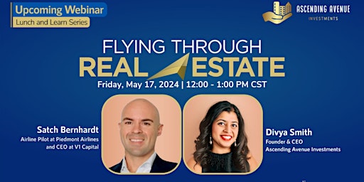 Flying Through Real Estate Investing with Satch Bernhardt primary image