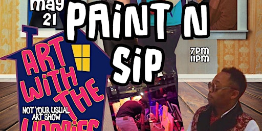 ART WITH THE HOMIES: Paint & Sip primary image