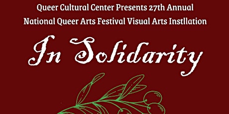 Opening Ceremony-In Solidarity: Queer & Trans Artists for a  Free Palestine