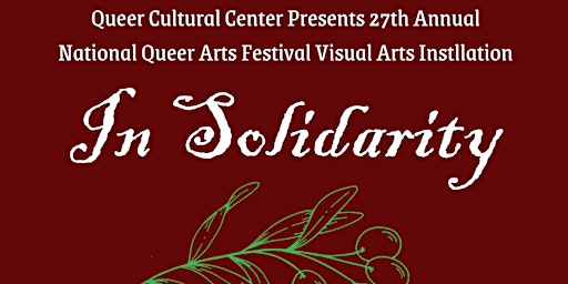 Opening Ceremony-In Solidarity: Queer & Trans Artists for a  Free Palestine primary image