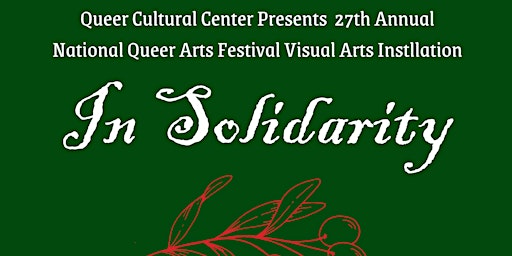 Closing Ceremony- In Solidarity: Queer & Trans Artists for a Free Palestine primary image