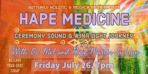 Hape Medicine Ceremony Sound & Ajna Light Journey primary image