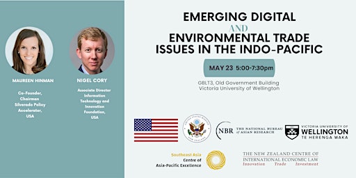 Imagem principal do evento Emerging Digital & Environmental Trade Issues in the Indo-Pacific