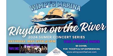 Live Music By The Purple Ones at Wimpy's Marina!