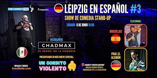 Imagem principal do evento Leipzig en Español #3 - El show de comedia stand-up en tu idioma