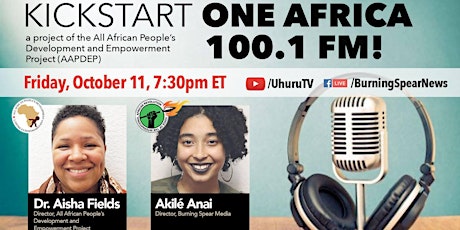 Kickstart One Africa 100.1 FM primary image