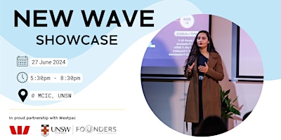 UNSW Founders New Wave Showcase  primärbild