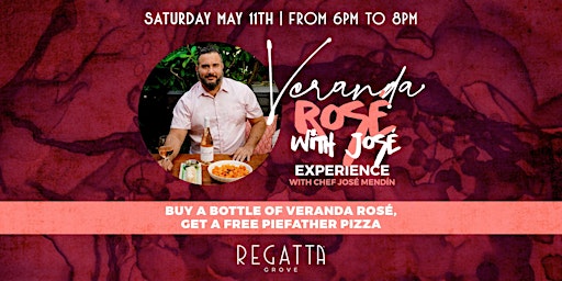 Imagem principal do evento Veranda Rosé Experience with Chef Jose Mendin