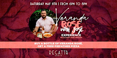 Imagem principal de Veranda Rosé Experience with Chef Jose Mendin