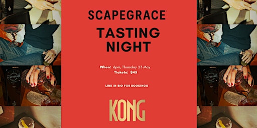 Kong x Scapegrace Tasting Night  primärbild