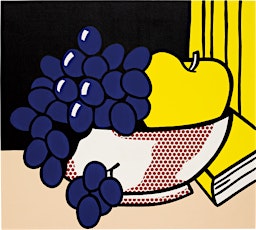 Wine and Painting Wednesdays: 'Still Life with Fruit Bowl' by Roy Lichtenstein primary image