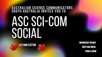 Imagem principal do evento ASC Sci-Com Social - May