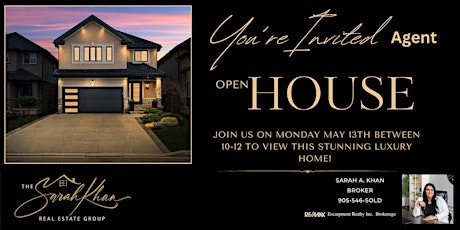 Agent Only Open House!