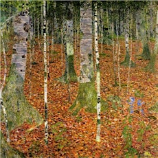 Wine and Painting Wednesdays: 'Forest of Beech Trees' by Gustav Klimt primary image