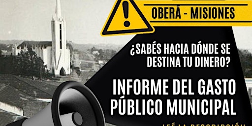 Informe del Gasto Publico Municipal Obera primary image
