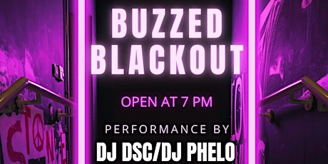 Buzzed Blackout Blacklight Party
