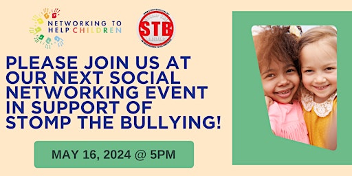 Image principale de Networking Event in Support of Stomp The Bullying