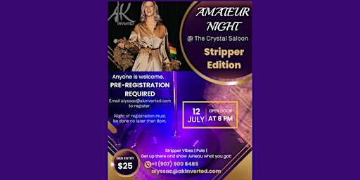 Imagem principal do evento AK Inverted Presents: Amateur Night