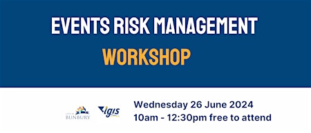 Imagem principal de Event Risk Management Workshop