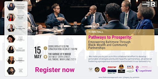 Hauptbild für Pathways to Prosperity:Empowering Baltimore Through Black Wealth &Community
