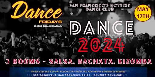 Immagine principale di Salsa Dance, Bachata Dance and Kizomba plus Dance Lessons - Latin Nightclub 