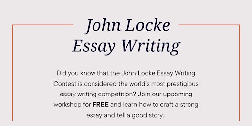 John Locke Competition Workshop primary image