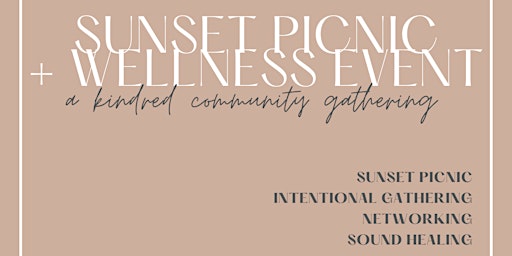 Imagen principal de Sunset Picnic + Wellness Event
