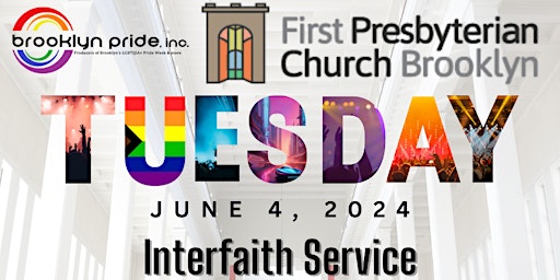 Imagem principal do evento 2024 Brooklyn Pride Interfaith Service