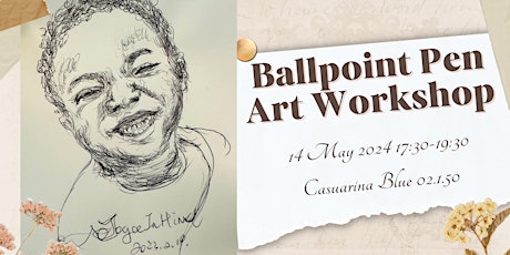 Ballpoint Pen Art Workshop with CDU Art Society