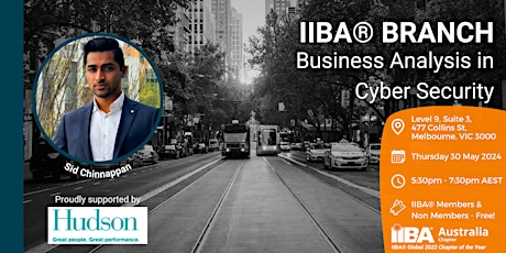IIBA® Melbourne – Business Analysis in Cyber Security