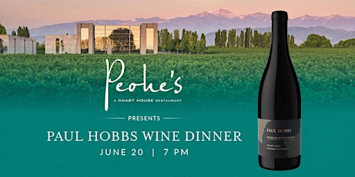 Imagem principal do evento Peohe's + Paul Hobbs Winery - Coronado